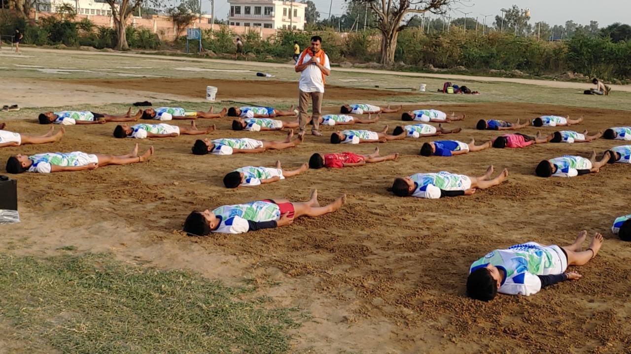 Yoga Nidra with Kabbadi Players of Ramsharan Kabaddi Academy 20th March 2021